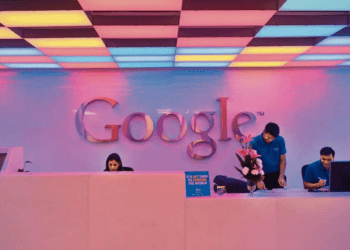 Professional scene at Google Head Office in Gurgaon, showcasing a dynamic workplace for Google internships