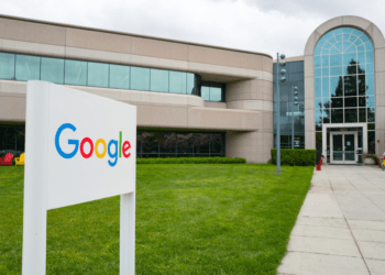 Google office building showcasing the iconic Google logo, representing opportunities and strategies to secure an internship at Google.